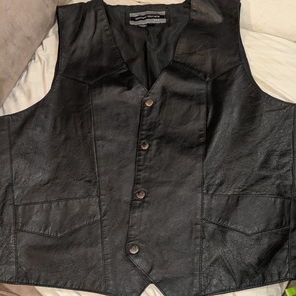Leather vest - Picture 2 of 2